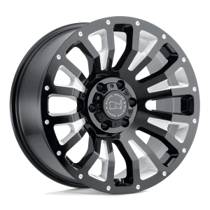 Black Rhino – PINATUBO – Black – 17″x9.5″ -18mm – Summer Wheels – 1795PNT-88180B25